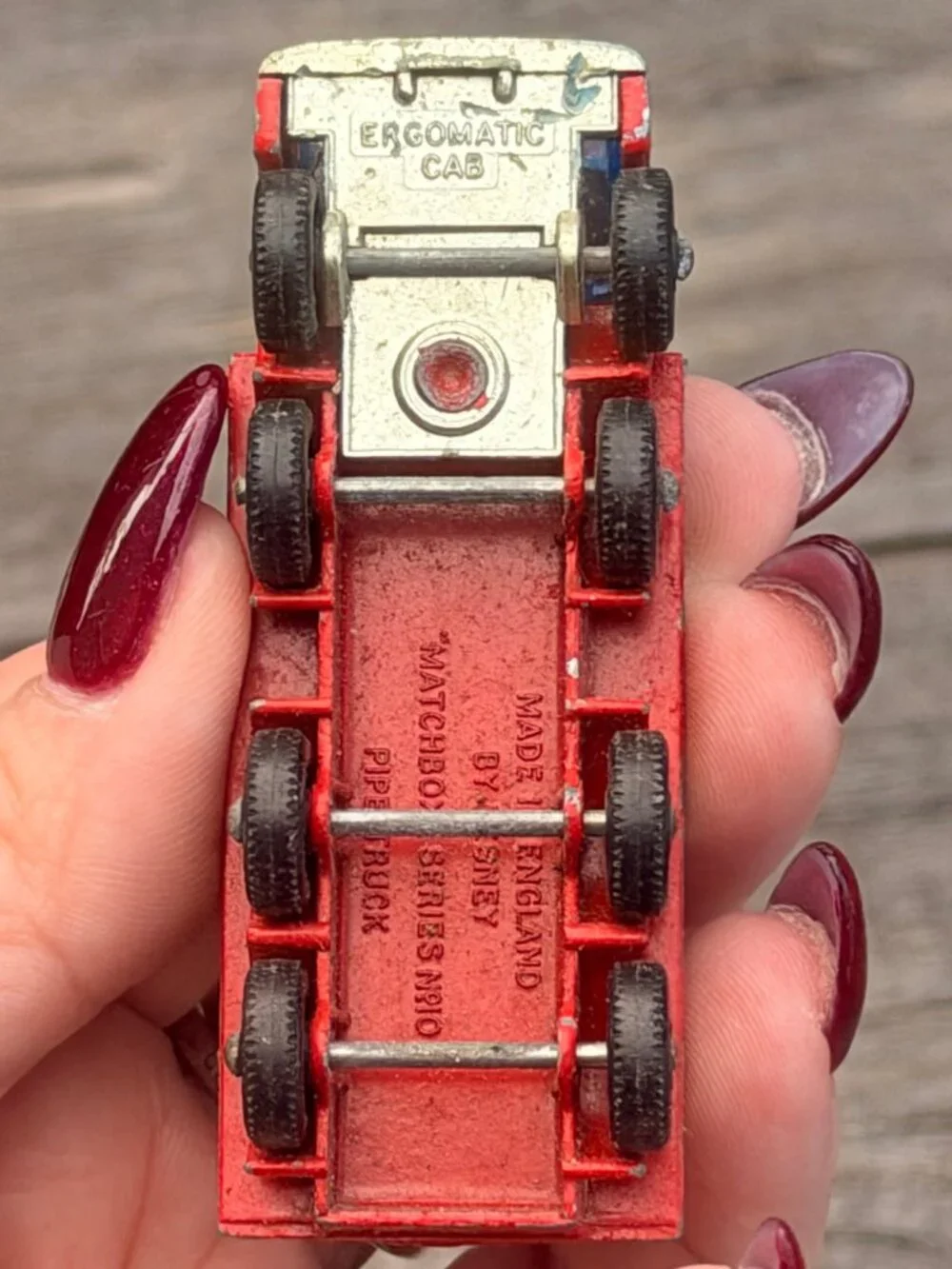 Vintage Lot Cars Lesney Matchbox Tootsietoy Fiat Abarth England Truck Tuf-Tots